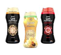 3 Lenor Unstoppable profumo bucato perle lavatrice lavish+spring+oro vanig 210gr