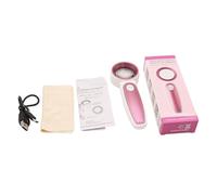 3. Lightweight Magnifyings Glass with Clear Acrylic Lens USB Powered & Portable for Travel Electronics Hobby Projects Handheld Magnifier for Reading