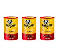 Bardhal Xtc C60 10W50 Olio Motore Auto Alte Prestazioni 100% Sintetico 2 Lt