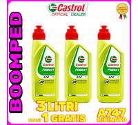 3 LITRI Castrol A747 Olio miscela MOTO SCOOTER 2T competizione 03CS04