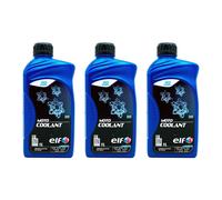 3 LITRI ELF MOTO COOLANT ORGANIC LIQUIDO RADIATORE GUZZI BENELLI PIAGGIO 03ET06