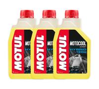 2 L LITRI MOTUL MOTOCOOL EXPERT HYBRID TECH -37℃ LIQUIDO ANTIGELO MOTO GIALLO