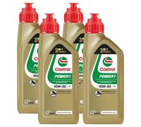 3 LITRI LITRO OLIO MOTORE 4T 4 TEMPI CASTROL POWER 1 4T 10W30