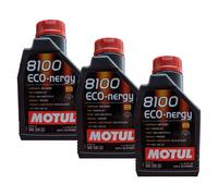 3 Litri MOTUL 8100 ECONERGY 5W30 Olio motore sintetico a risparmio di carburante