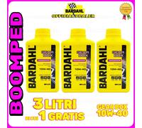 3 Litri Olio Bardahl GEAR BOX 10W40 Scooter Moto 2T per frizioni e cambio 03BD12