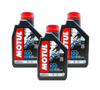 3 LITRI OLIO MISCELA MINERALE MOTUL 100 MOTOMIX 2T PER MOTO 2 TEMPI 03MO11