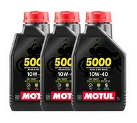 3 LITRI OLIO MOTORE 4T MOTUL 5000 10W40 ( MOTO SCOOTER 4 TEMPI )