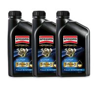AREXONS Olio Motore 5W-40 1L Sintetico, Riduce i Consumi, Adatto a Motori DPF e TWC, Olio Motore Universale Benzina e Diesel