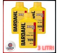 3 Litri Olio Motore Bardahl Moto XTC C60 10W30 4 TEMPI