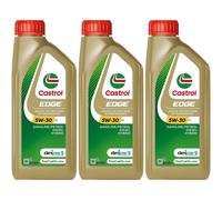 3 Litri Olio Motore Castrol EDGE C3 15530E 5W-30 Tecnologia Fluid TITANIUM