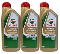 3 LITRI - OLIO MOTORE CASTROL EDGE PROFESSIONAL LL IV FE 0W20 ACEA C5, C6, VW 508 00/509 00, WSS-M2C956-A1