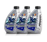 3 LITRI OLIO MOTORE Q8 ALLROADS 10W40 4T MOTO API SN JASO MA2