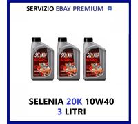 SELENIA MULTIPOWER GAS 5W40 OLIO MOTORE MOPAR GPL METANO ACEA C3 API SM 1 LITRO