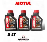3 LITRI OLIO MOTUL 7100 4T 5W-40 100% SINTETICO PER MOTORI 4T