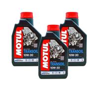 3 LITRI OLIO MOTUL TRANSOIL SAE 10W-30 PIAGGIO VESPA APE LAMBRETTA 03MO03