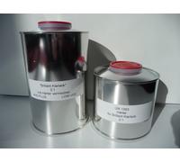 3 Litri Set Brillante Vernice Trasparente Auto Base ad Acqua Lackpoint Ritocchi