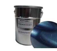 3 Litri Vernice Base Pronta da Spruzzare Idoneo per VW Audi LA5J Blu Meta