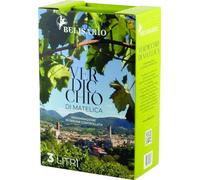 3 Litri Vino Bianco Verdicchio di Matelica Dop Belisario Bag in Box 12,5% vol