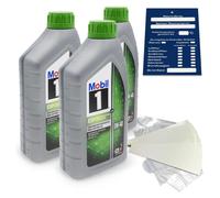 3 Litro Mobil 1 Esp X4 0W40 0W-40 Olio Porsche A40 C40 VW 511.00 Acea C3 Set