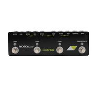 3 LOOP BOX Chitarra Effetto Pedale Looper Pedale Tuner Mute Out