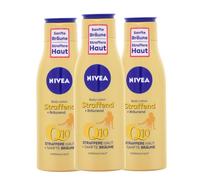 3 lozioni per il corpo Nivea rassodanti + abbronzante Q10 per la cura del corpo da 200 ml