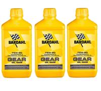 3 LT Bardahl GEAR OIL 4005 75w90 GL-5 GL-4/MT1 Olio Racing Cambio Differenziale