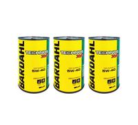 3 LT BARDAHL TECHNOS XVS 5W40 A3 B4 SP olio motore Renault RN0700 RN0710 03BD67
