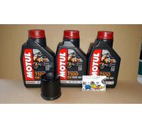 3 LT KIT TAGLIANDO FILTRO OLIO MOTUL 7100 10W60 4T TRIUMPH 955 SPRINT RS 02-04