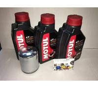 3 LT KIT TAGLIANDO OLIO MOTUL 7100 20W50 HARLEY DAVIDSON FLTRU ROAD GLIDE 11-18