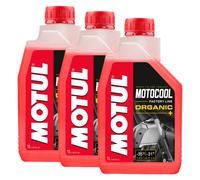 3 lt Litri liquido radiatore MOTUL Motocool Organic + factory line