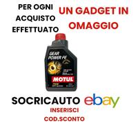 3 Lt Motul Gear Power FE 75W 100% Sintetico API GL-4 Tranmission Fluid