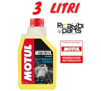 3 LT MOTUL MOTOCOOL EXPERT -37°C HYBRID TECH - LIQUIDO REFRIGERANTE GIALLO