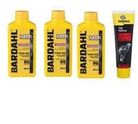 3 LT OLIO BARDAHL TRASMISSIONI CAMBIO MANUALE MTF 75W90 GL-4 + ADDITIVO T&D