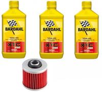 3 Lt Olio Bardhal Xtc C60 10w40 E Filtro Yamaha Tdm 850 1996 1997 1998 1999 2000