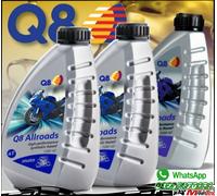3 lt Olio Motore moto Kawasaki, Suzuki, Ktm Q8 Allroads 4T 10W-40
