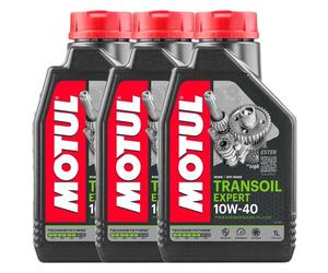 3 LT OLIO TRASMISSIONE INGRANAGGI 10W40 MOTUL TRANSOIL EXPERT