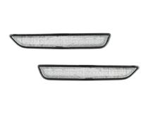 3° luce di stop posteriore Luci di stop posteriori per auto, 2 pezzi, per Ford, per Mustang, per Base GT, per Shelby GT500, 2010-2014(Clear Lens Amber)