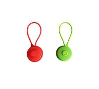 3 luci Lampeggianti a LED (2 Pezzi), Luce di Sicurezza Riflettente, Impermeabile, per Zaino, Jogging, Escursioni, Rosso e Verde