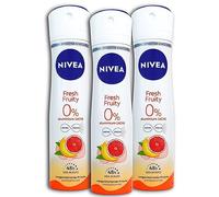 3 Lui Pacco Nivea Fresco Fruity- Deodorante Spray 3x 150 ML