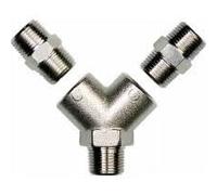 '3 M 3120301p - bifurcación filettatura femmina 3/8 "" BSP e 2 adattatori vite 3/8 "maschio BSP, confezione da 3)