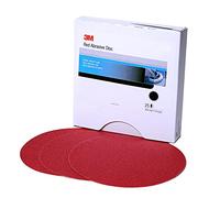 3 m Hookit Rosso 15,2 cm P80D Disco abrasivo Grana