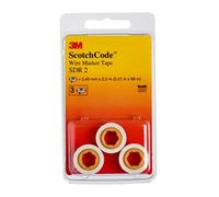 3M Etichette segnacavi Scotch SDR-2 prestampate 3 m - 3 pezzi