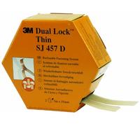 3 m SJ 457 D Dual Lock flessibile con chiusura a pressione, colore: traslucido