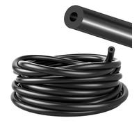 3 M Tubo in Silicone Vuoto,Tubo flessibile a pressione,Diametro Interno 5 mm Esterno 10 mm,Tubos Carburante Resistente,per Aria Pompa Indicatore Turbo Vuoto,Motore o Automobile(5mm ID-10mm OD)