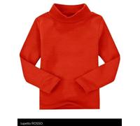 3 Maglia bimbo e bimba Lupetto Manica Lunga 100% Jersey Caldo Cotone Pettinato