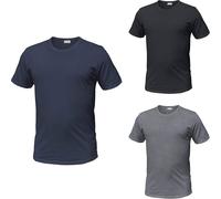 3 Maglie Girocollo Manica Corta Uomo in Cotone Elasticizzato Enrico Coveri ET100