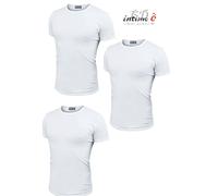 3 MAGLIE UOMO GIRO COLLO MANICA CORTA COTONE PETTINATO ENRICO COVERI ET1100