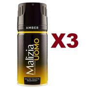 MALIZIA DEO UOMO AMBER 150ML