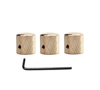 3 manopole a cupola in metallo per controllo della velocità della chitarra manopola del tono del volume potenziometro tappo basso elettrico parti velocità