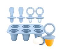 3. Maschette Ghiaccio Masticabile Per 6 Cavità Silicone Teether Con Bordi Sicuri Maker E Denti Ghiacciati Così Tanto